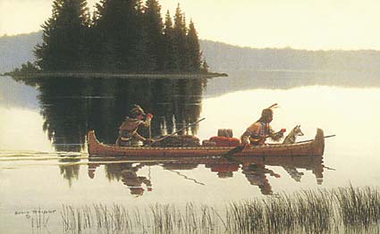 Northwoods Trappers by David Wright