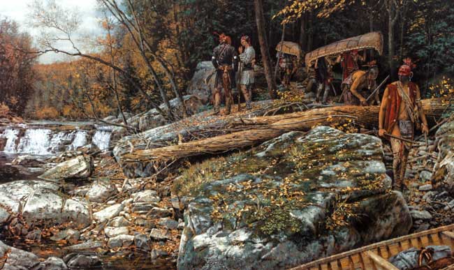 The Portage by Robert Griffing