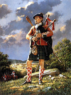 Major Grant's Piper by Robert Griffing